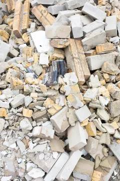 Pile of Bricks Stock Photos