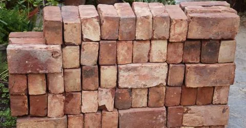 Pile of Bricks Foto stock