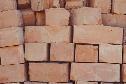 A pile of bricks Stock Photos