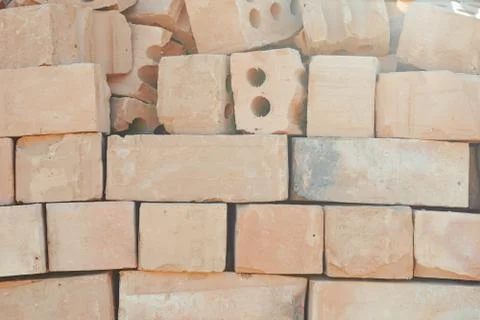 A pile of bricks Stock Photos