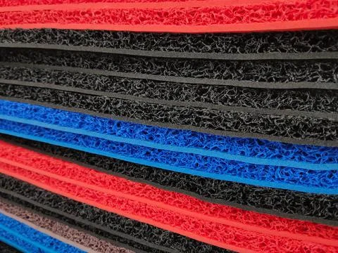 Pile of carpet Stock Photos