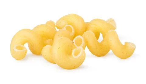 Pile of cavatappi Stock Photos