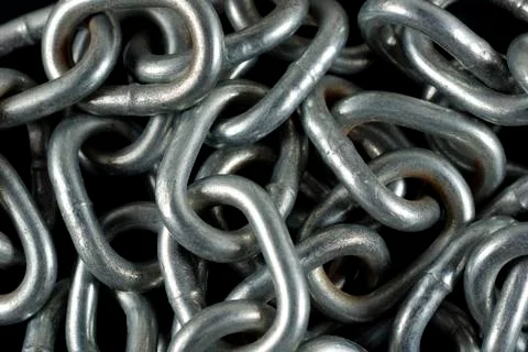Pile of Chain Stock Photos
