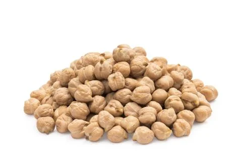 Pile of chickpeas Stock Photos