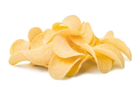 Pile of chips Stock Photos
