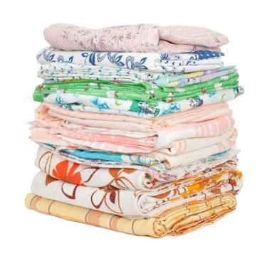 Pile of clothes Stock Photos
