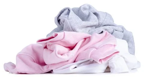 Pile of clothes Stock Photos