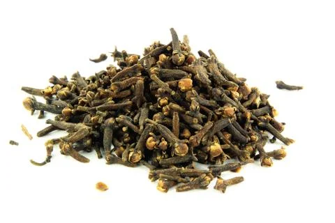Pile of cloves. Stock Photos