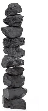 Pile of coal Stock Photos