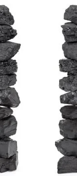 Pile of coal Stock Photos