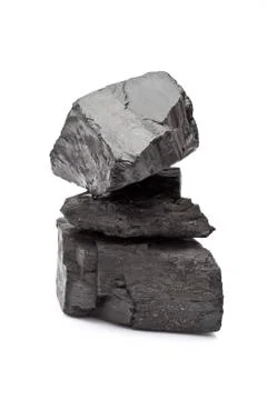 Pile of coal Stock Photos