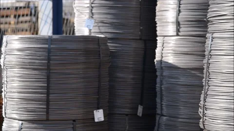 Pile of coils 库存影片 47664372