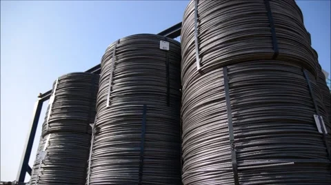 Pile of coils 库存影片 47664405