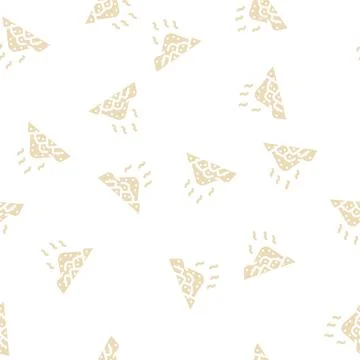 Pile compost glyph vector seamless pattern Stock Illustration