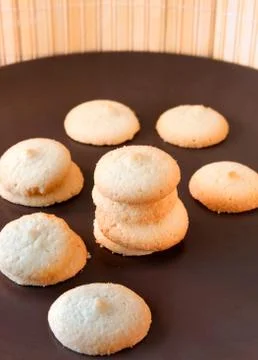 Pile of cookies Stock Photos