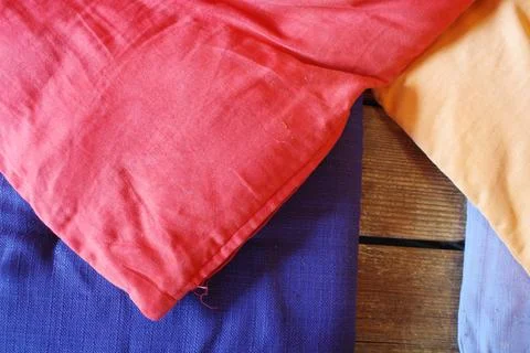 Pile of cushions  Stock Photos