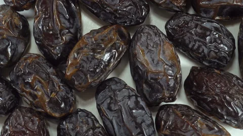 A pile of dates rotates Stock Footage 146680008