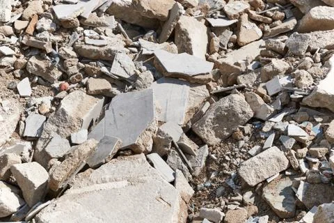 Pile of debris Stock Photos