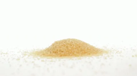 Pile of demerara sugar Stock Footage 11019003