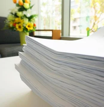 Pile of document Stock Photos