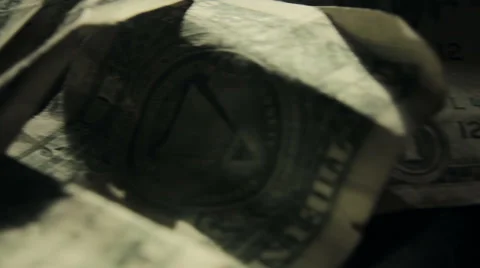 Pile of Dollar Bills Stock-Footage 44916732