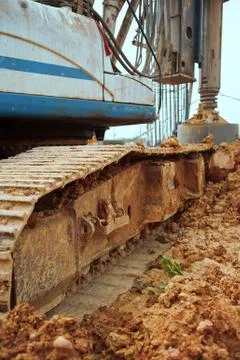 Pile-drivers Stock Photos