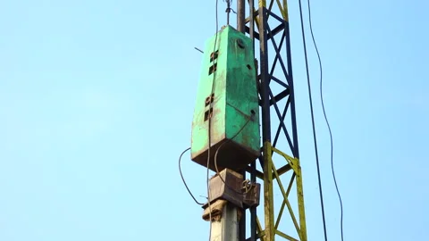 Pile driving 스톡 동영상 290249791