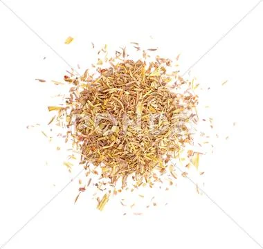 Pile of the dry herbs. Stock Photos