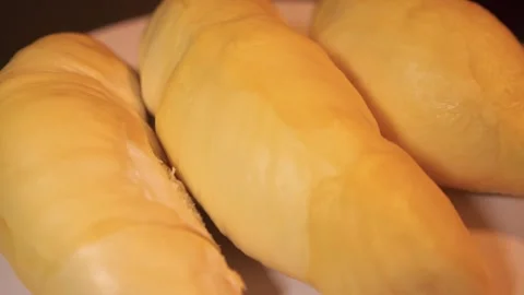 A pile of durian king of fruit 動画素材 244404076