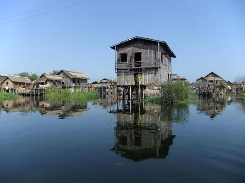 Pile dwelling Stock Photos