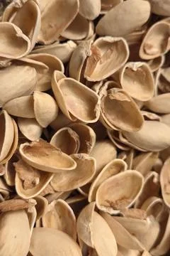 Pile of Empty Pistachio Shells for Background or Texture Design Stock Photos