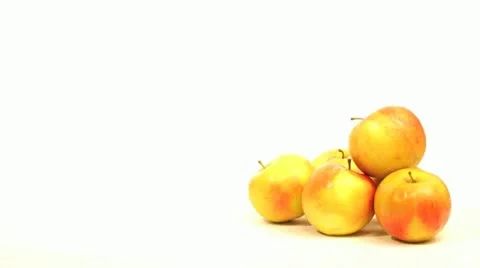 Pile of Fresh Ripe Apples Video stock 11106166