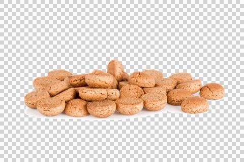 Pile of ginger nuts. Typical Dutch candy for Sinterklaas event in december Stock Photos
