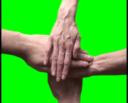 Pile of hands V5 - PAL Stock Footage 10755763