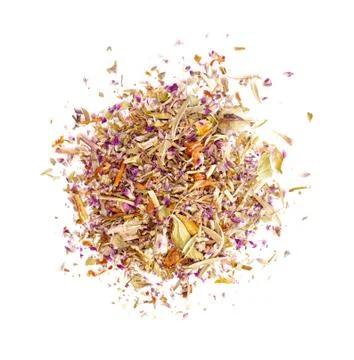 Pile of the herbs. Stock Photos