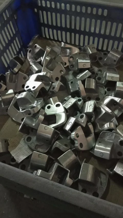 Pile of iron Video stock 310713373