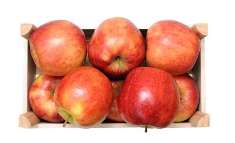 A pile of jonagold apples Stock Photos