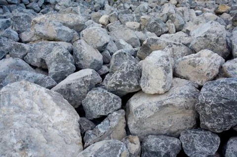 Pile of large boulders Stock Photos