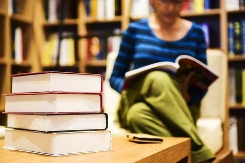 A pile of learning in class or back to school Foto stock