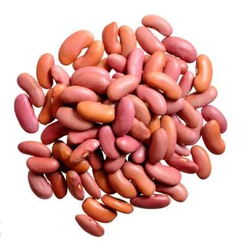 A pile of light red bean Stock Photos