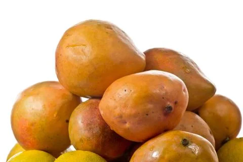 Pile of Mangos Foto stock