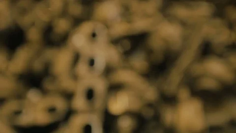 Pile of metal 스톡 동영상 73189986