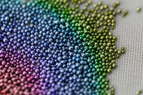 Pile multicolored balls Stock Photos