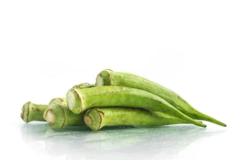 Pile of Okra Stock Photos