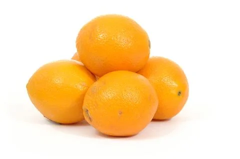 Pile of oranges Stock Photos