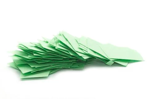 Pile of paper scrap Stock Photos