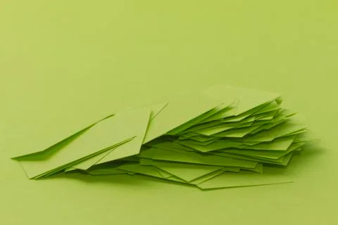 Pile of paper scrap Stock Photos