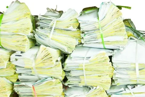 Pile of papers Stock Photos