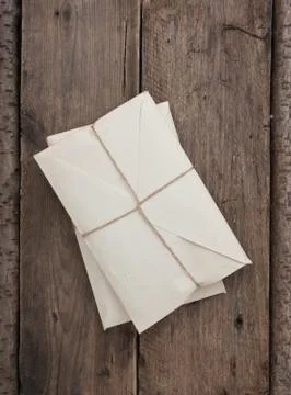 Pile parcel wrapped 스톡 사진