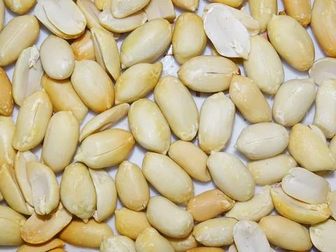 Pile of peanuts. Peanut background Fotos de archivo
